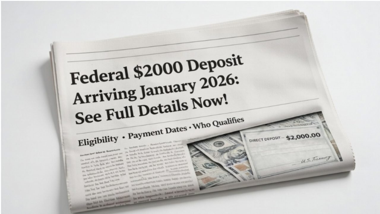 Federal $2000 Payment Coming
